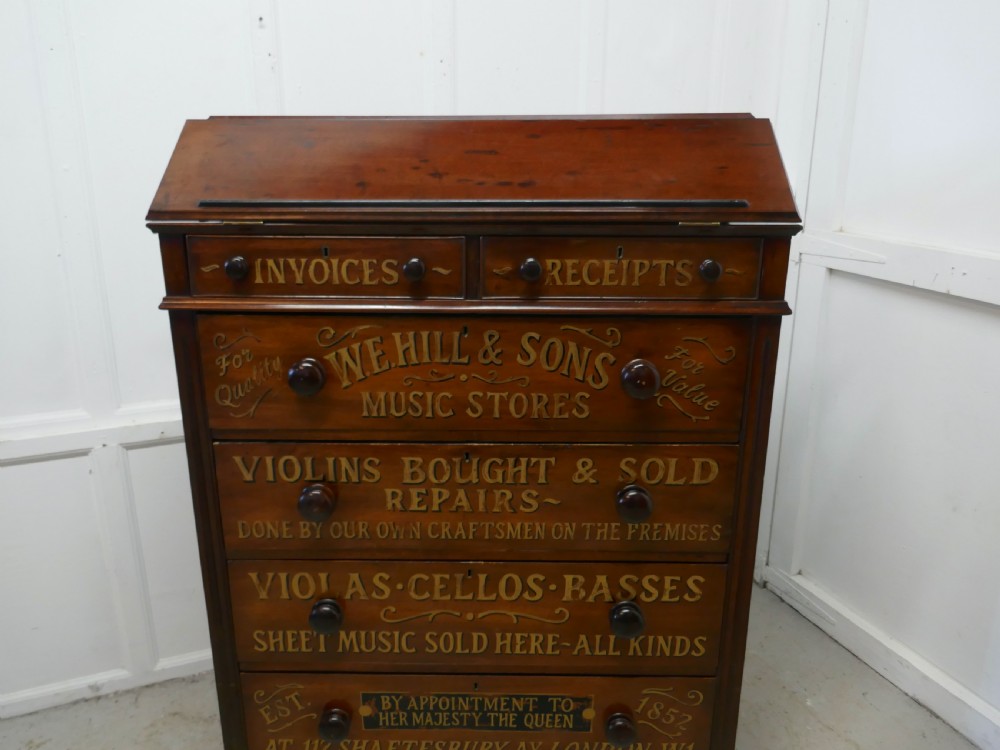 A Large Victorian Mahogany Shop Display Music Cabinet View VIII