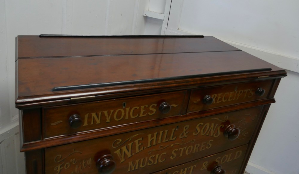 A Large Victorian Mahogany Shop Display Music Cabinet View XII