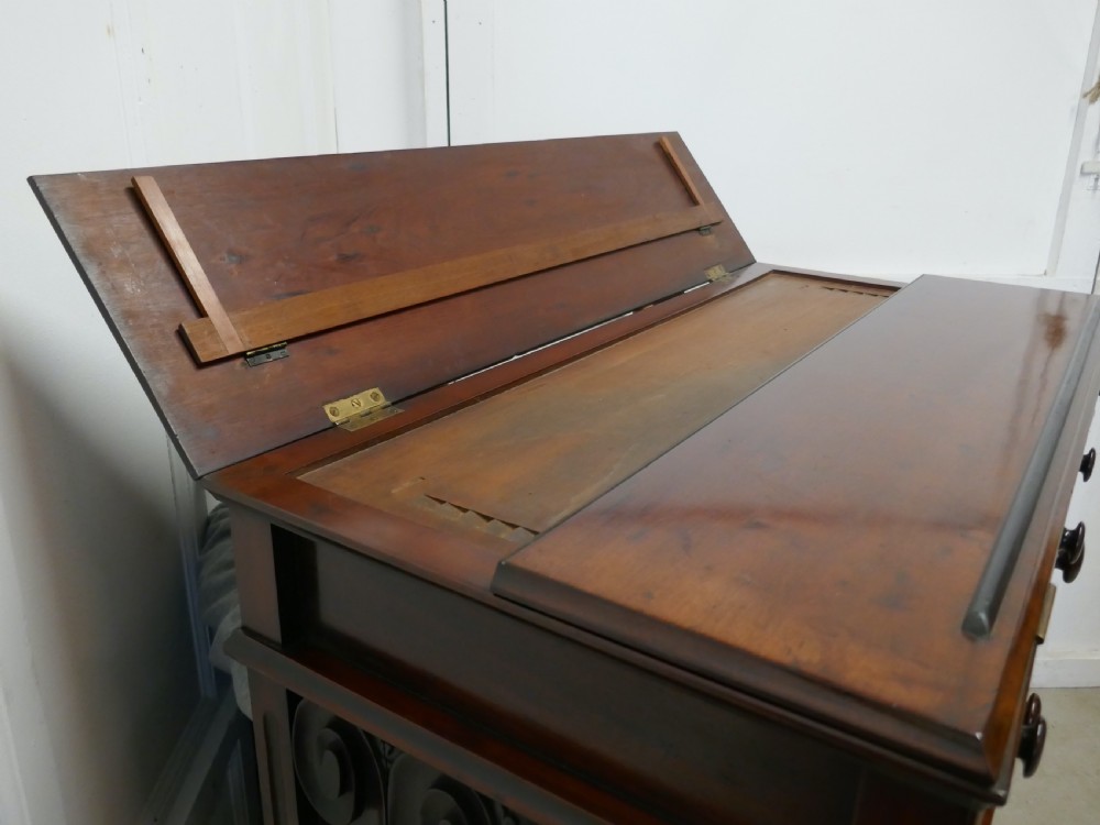 A Large Victorian Mahogany Shop Display Music Cabinet View XIII