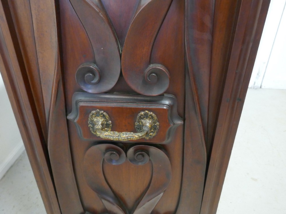 A Large Victorian Mahogany Shop Display Music Cabinet View XVIII