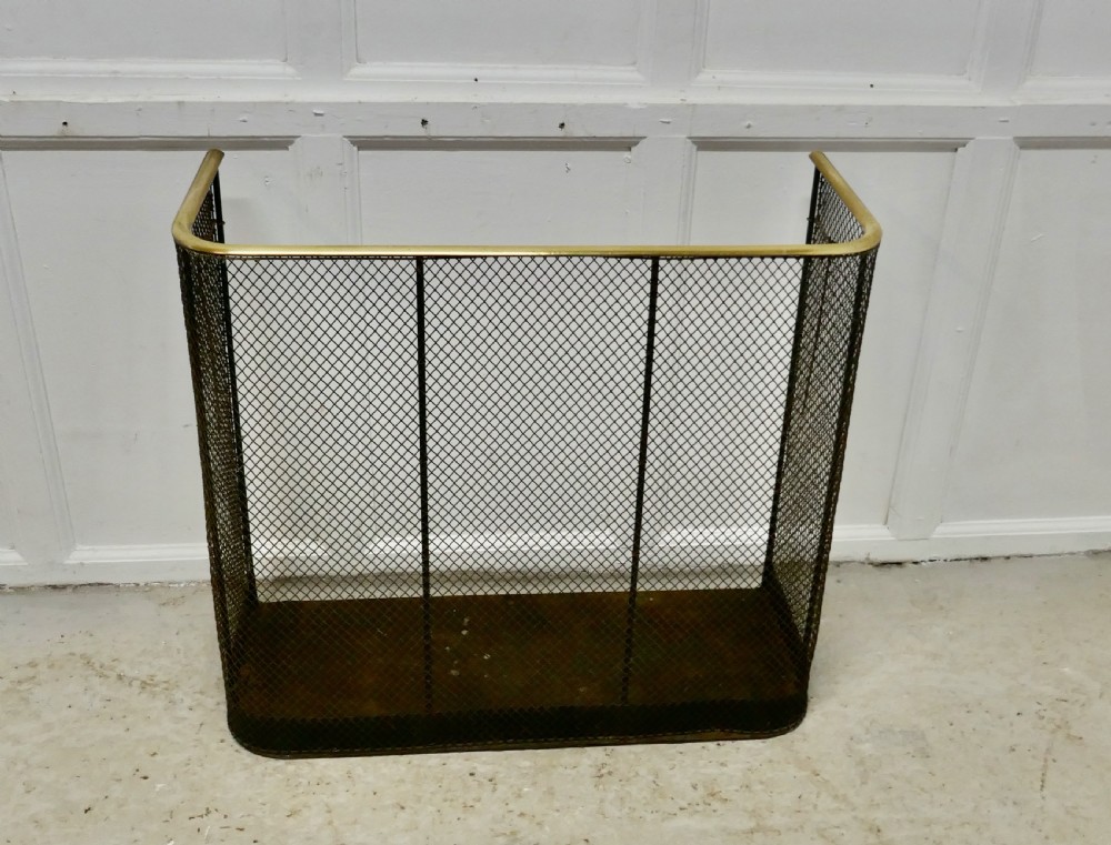 Very Large High Victorian Nursery Guard Fire Fender  View III