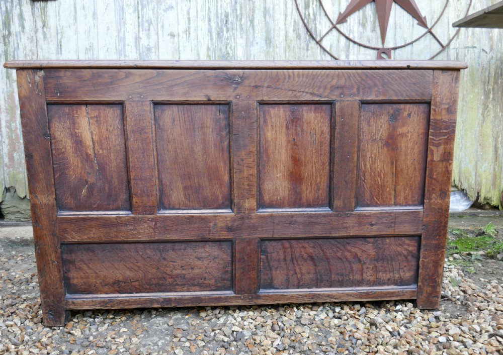18th Century Oak Coffer 