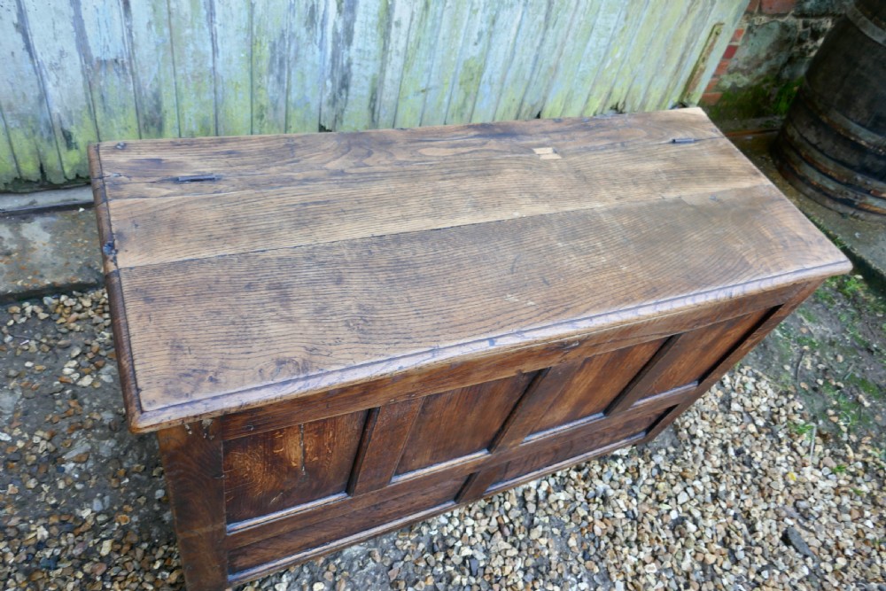 18th Century Oak Coffer  View IV