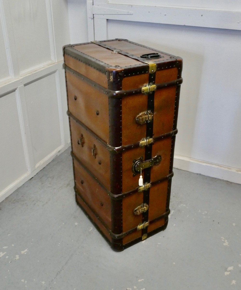Fitted Steamer Trunk or Cabin Wardrobe,  View IV