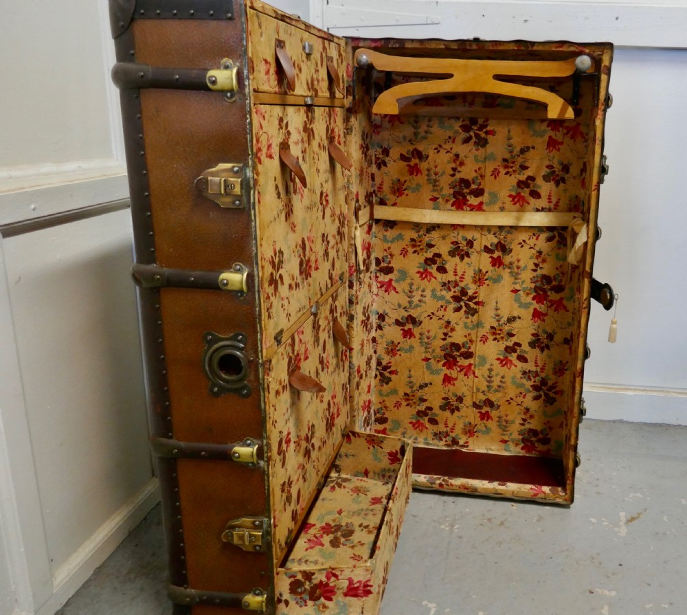 Fitted Steamer Trunk or Cabin Wardrobe,  View VI