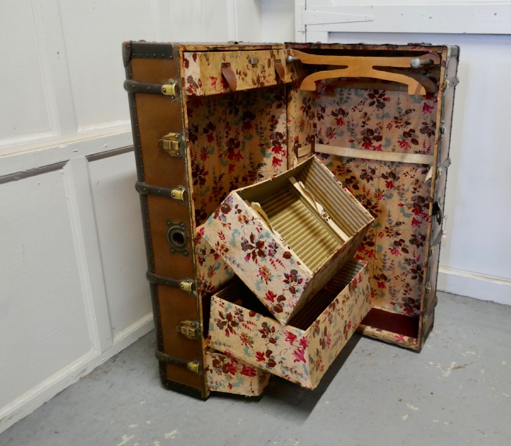 Fitted Steamer Trunk or Cabin Wardrobe,  View VII