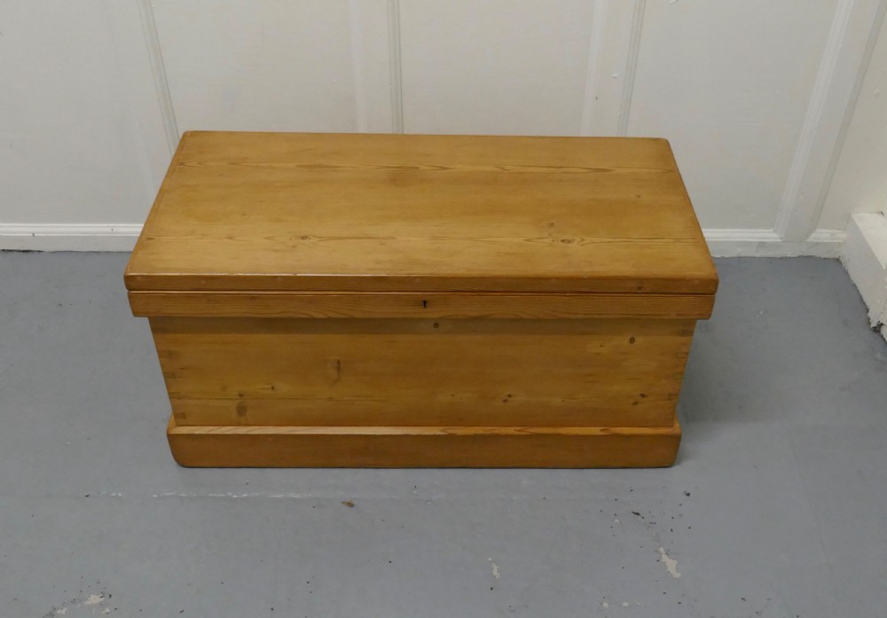 Victorian Pine Blanket Box,   View II