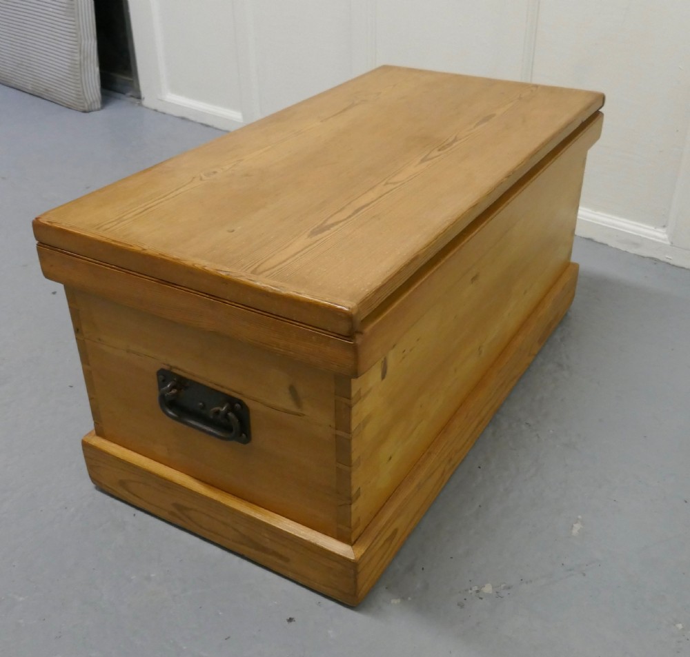 Victorian Pine Blanket Box,   View V