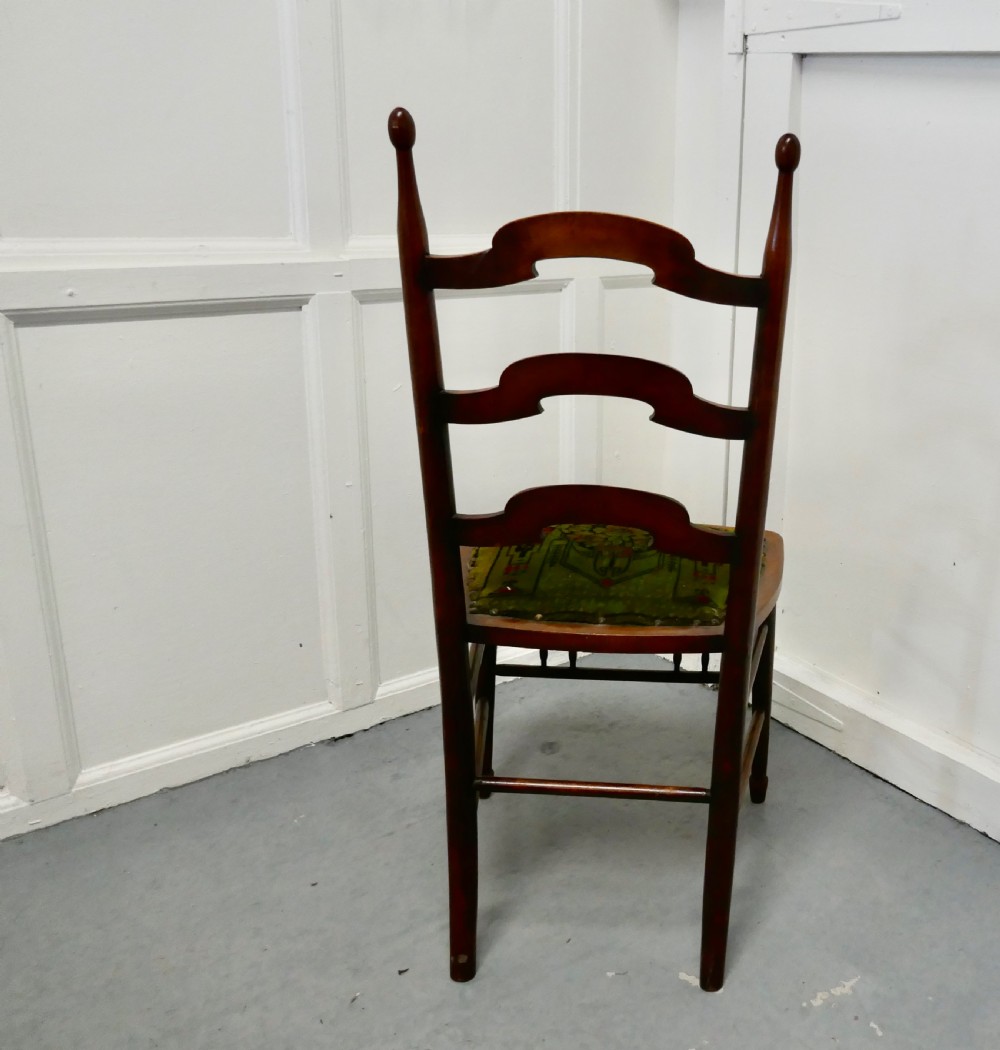 19th Century Chair with Original Carpet Seat By John Hodder View VI