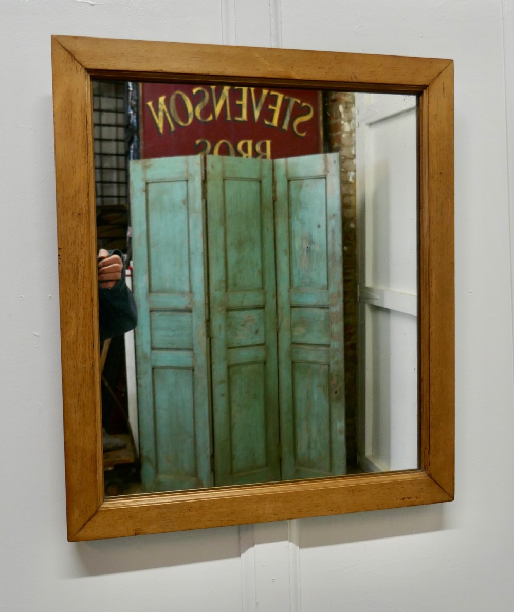 Stripped Wall Mirror View II