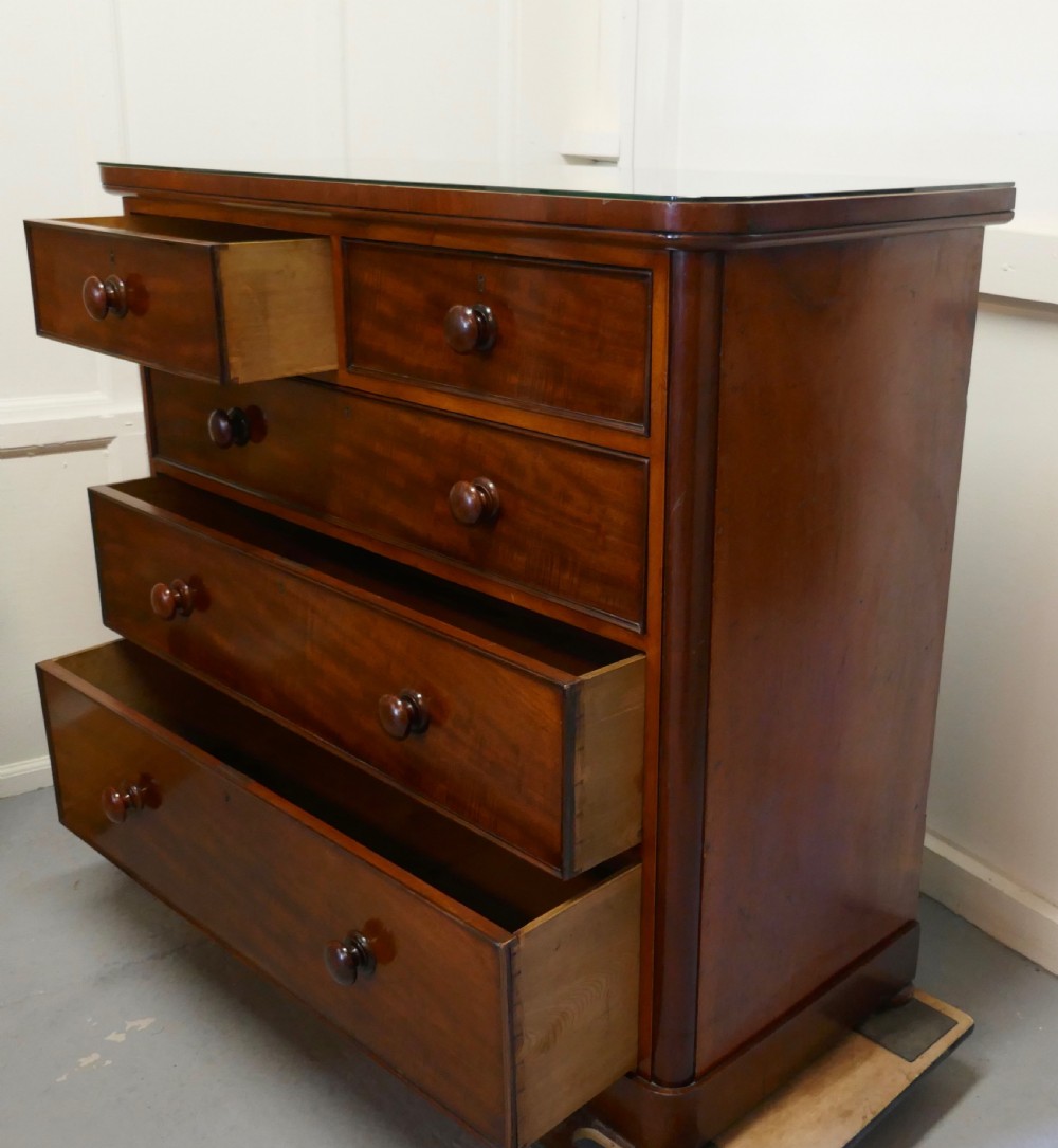 Large Victorian Mahogany Chest of Drawers  View VII
