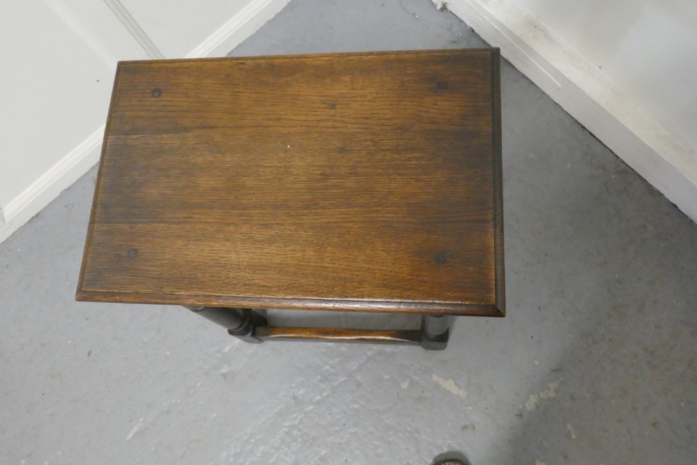 19th Century Oak Joint Stool View IV