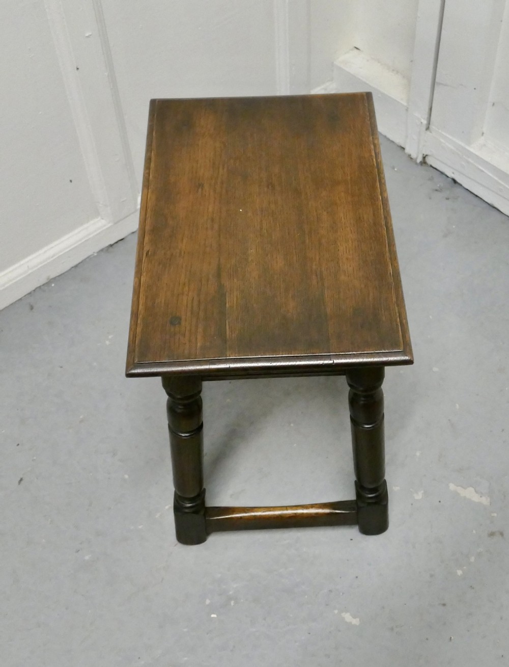 19th Century Oak Joint Stool View VI