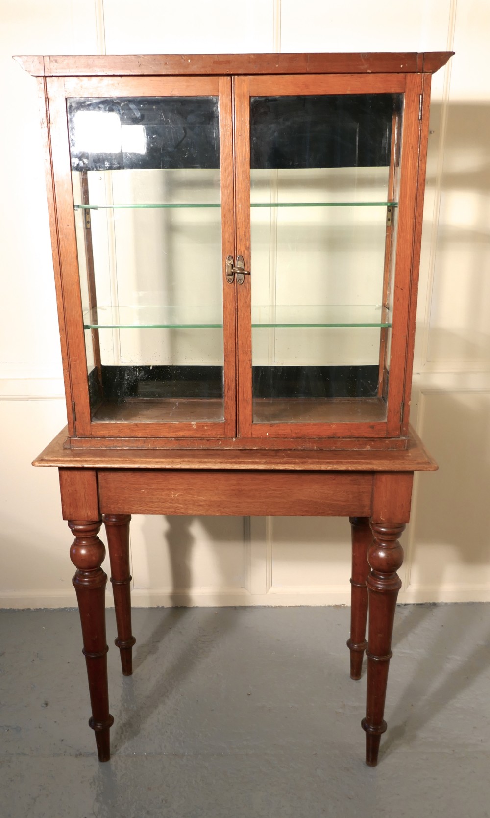 Victorian Sign Painted Stationers Cupboard, Shop Display   View VIII