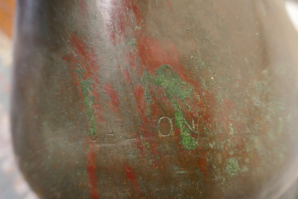 Large Georgian Copper Gallon Measure View III