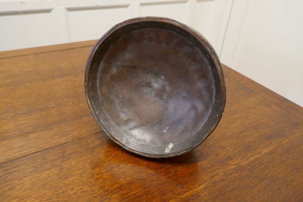 Large Georgian Copper Gallon Measure View VI