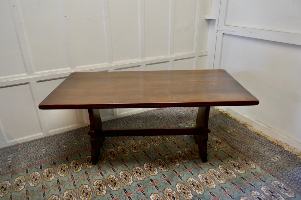A Large Country Oak Refectory Table 