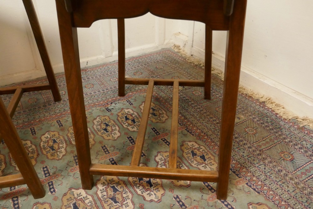 A Pair of Arts and Crafts Elm Tables View VI