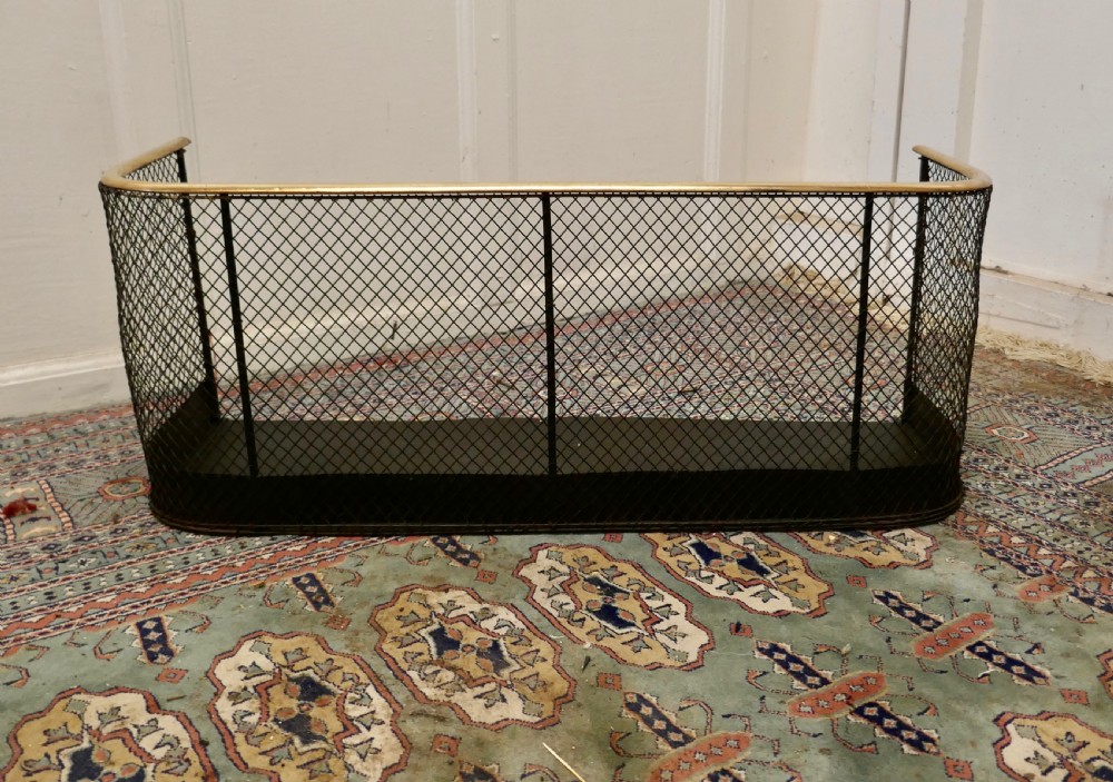  Victorian Nursery Fire Guard or Club Fender 
