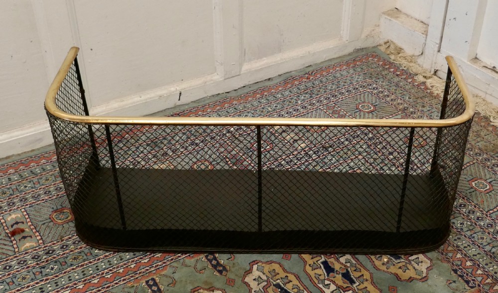  Victorian Nursery Fire Guard or Club Fender  View II