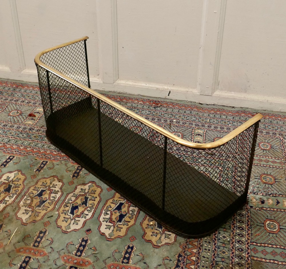  Victorian Nursery Fire Guard or Club Fender  View III