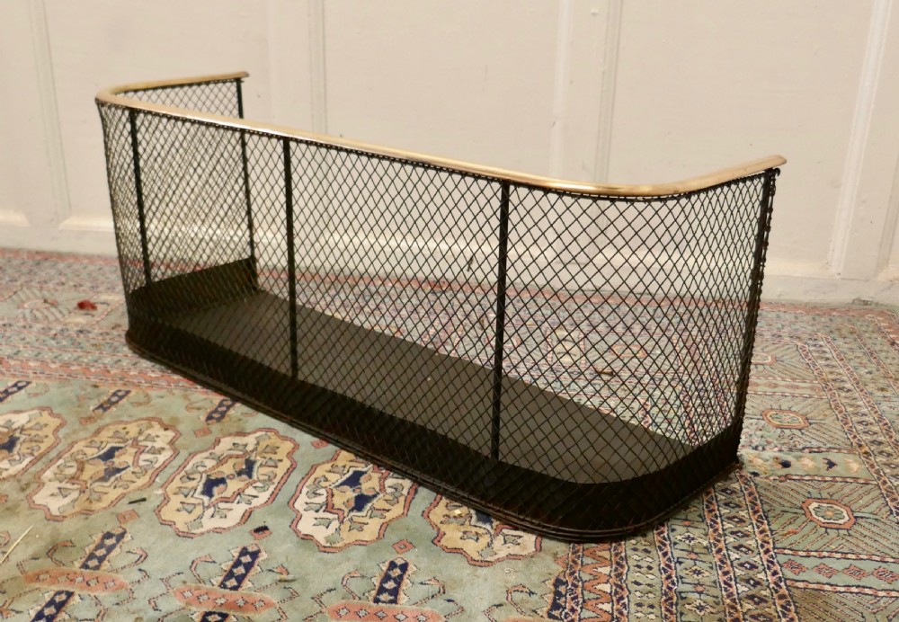  Victorian Nursery Fire Guard or Club Fender  View IV