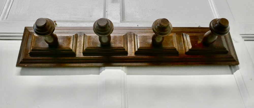 Chunky Bretton Oak Hat and Coat Hooks