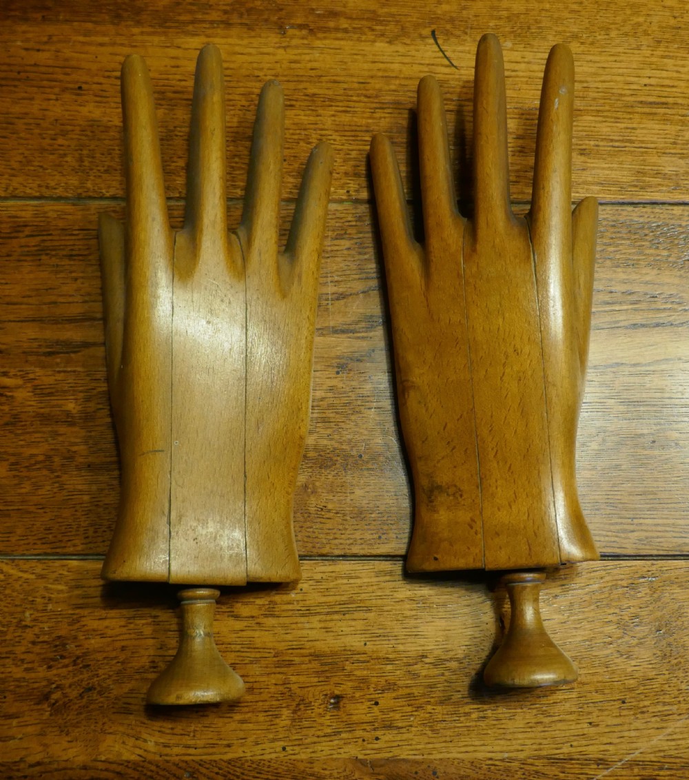 19th Century Treen Wooden Glove Stretchers View IV