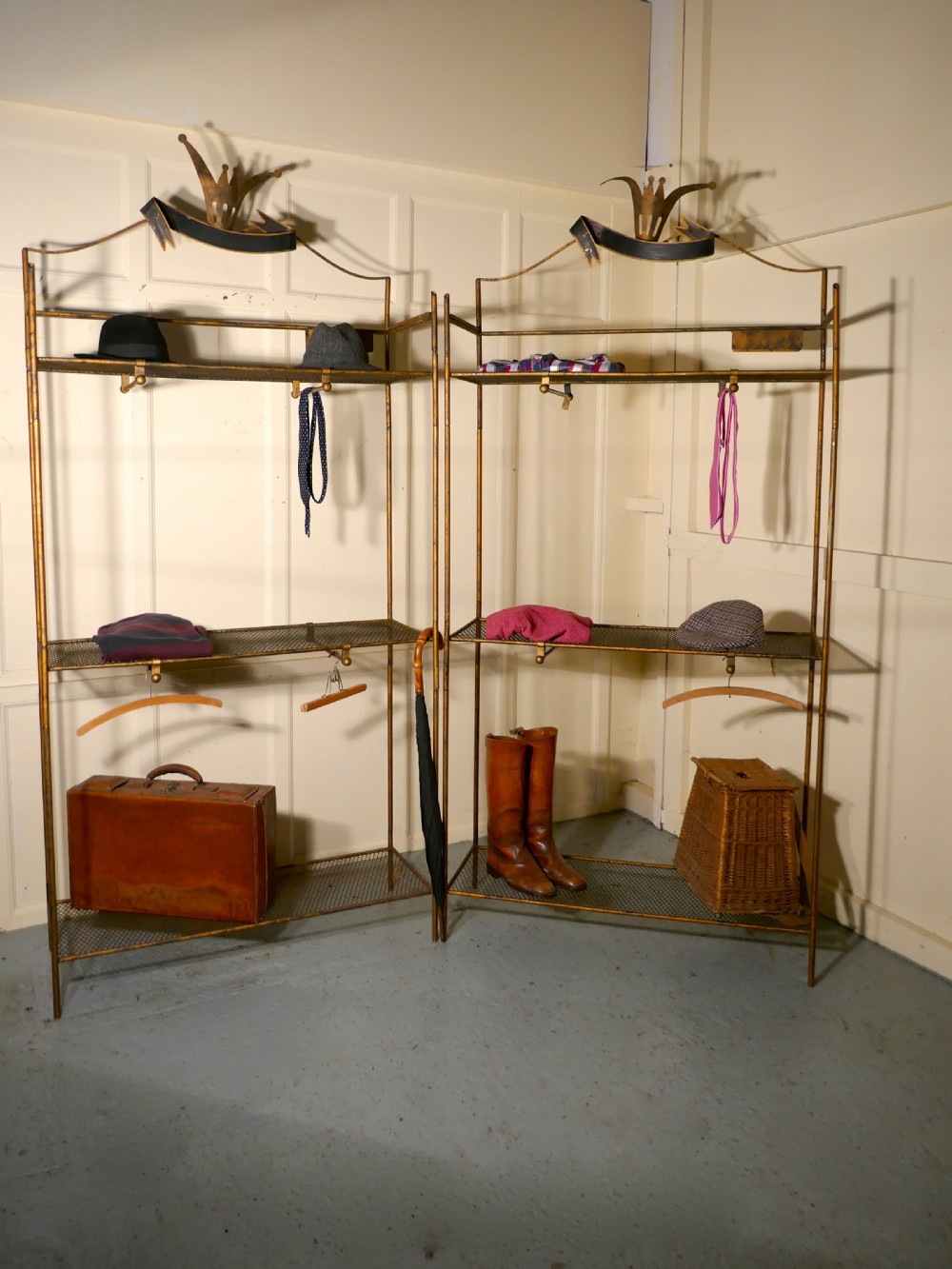Art Deco Outfitter’s Department Store Shop Display Shelf Units View IV