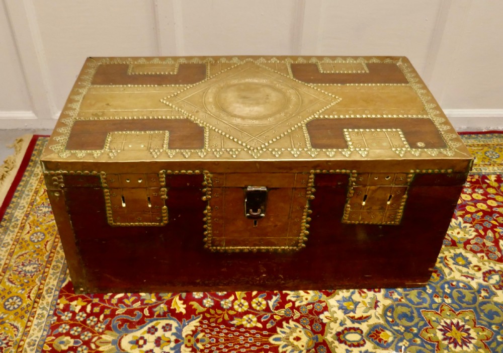 A 19th Century Zanzibar Trunk View II