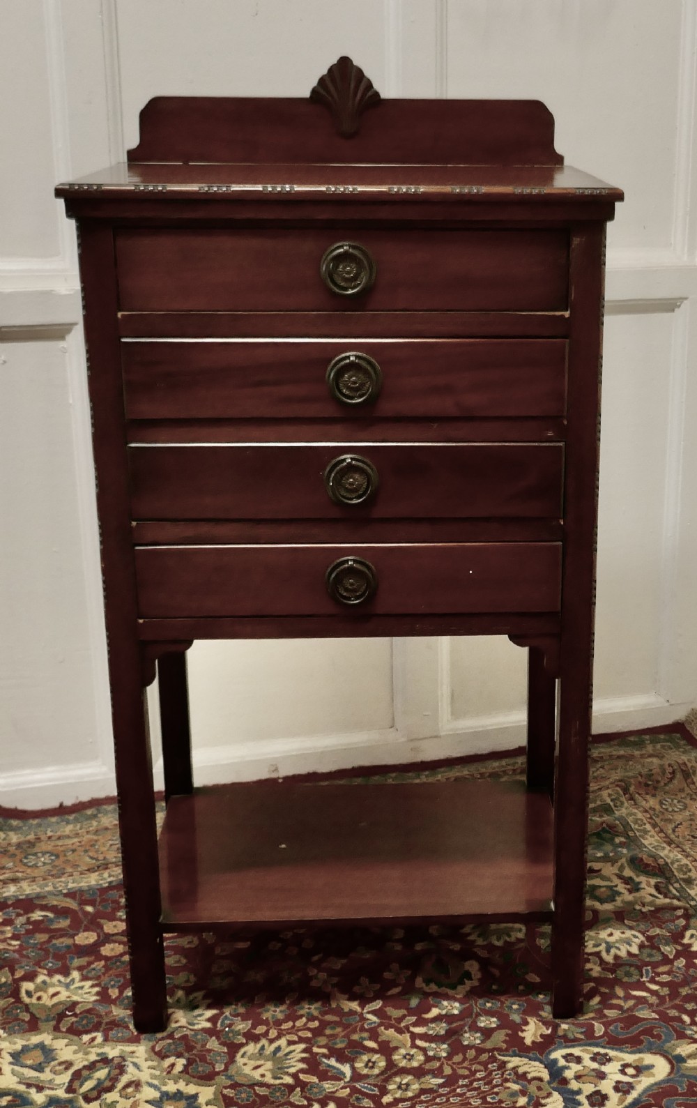 Edwardian Mahogany Music Filing Cabinet 