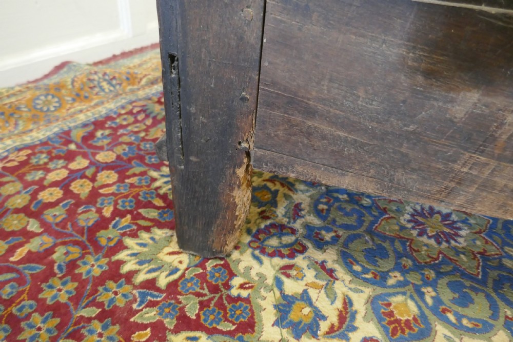 Beautiful Carved Oak Mule Chest, Marriage Chest View VIII