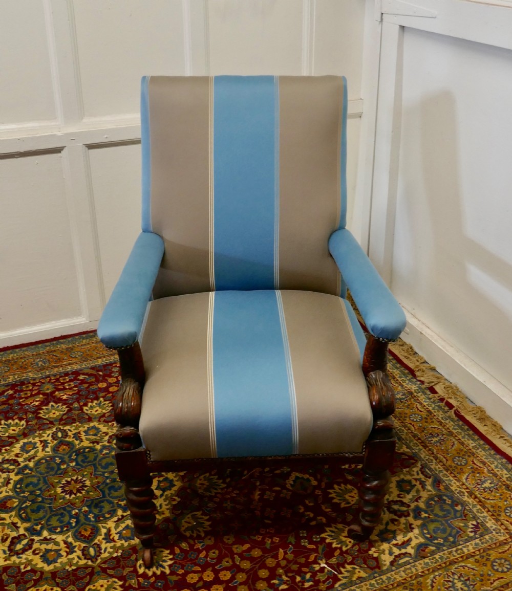 A Fine Quality William IV Mahogany Arm Chair View III