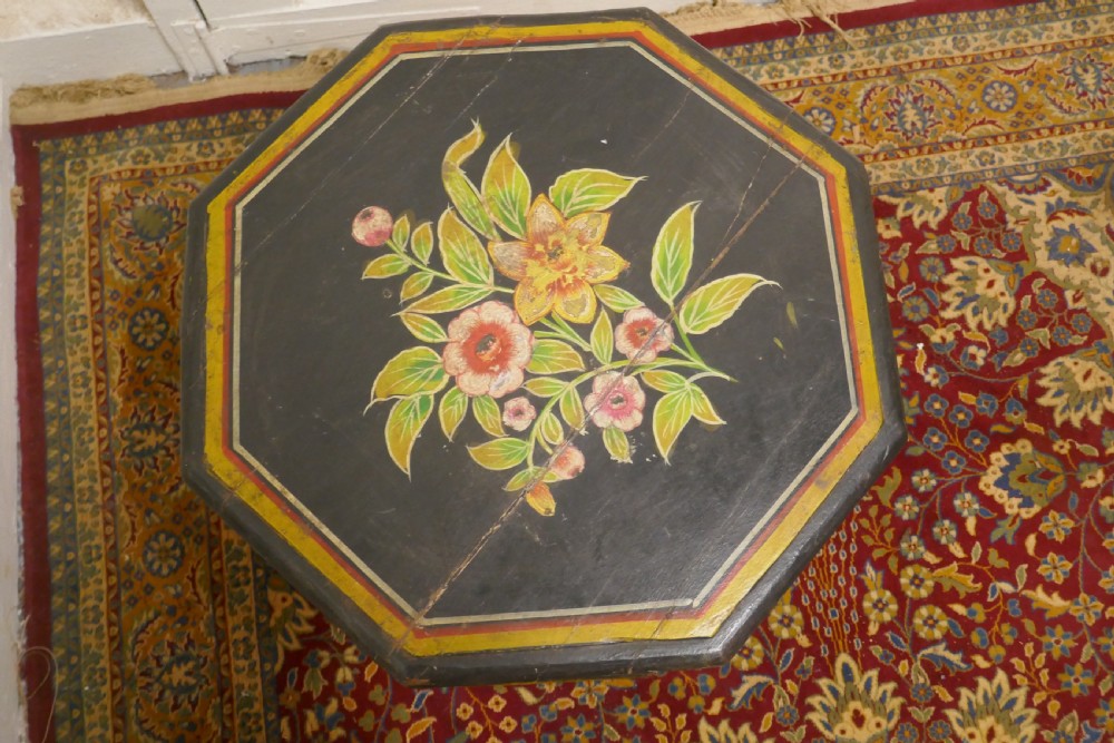 Folk Art Painted Cupboard  View IV