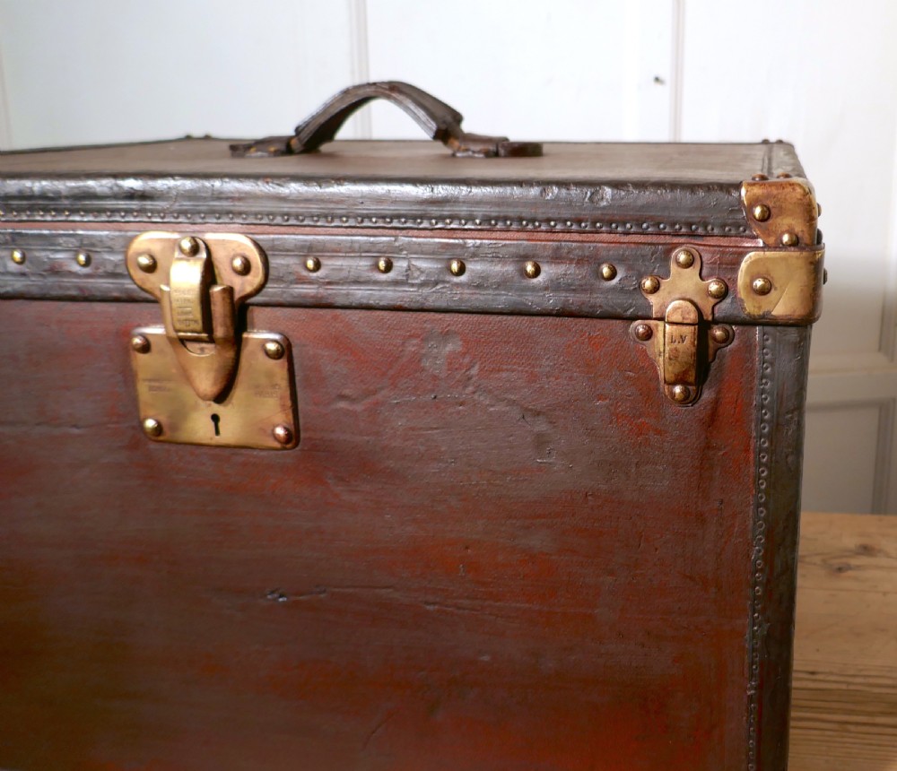 Original Louis Vuitton, Steamer Trunk  View II