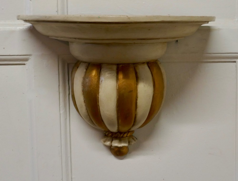 A Magnificent Painted Wall Bracket  View II