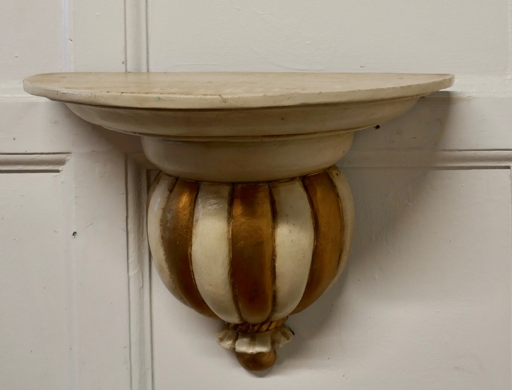 A Magnificent Painted Wall Bracket  View V
