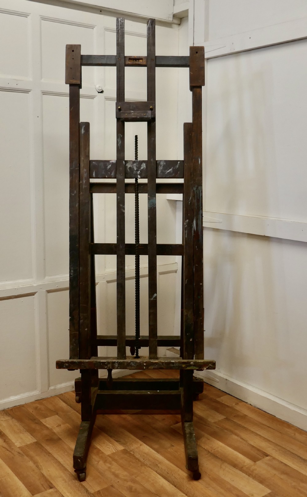 Very Large Fully Adjustable Studio Easel from the Slade
