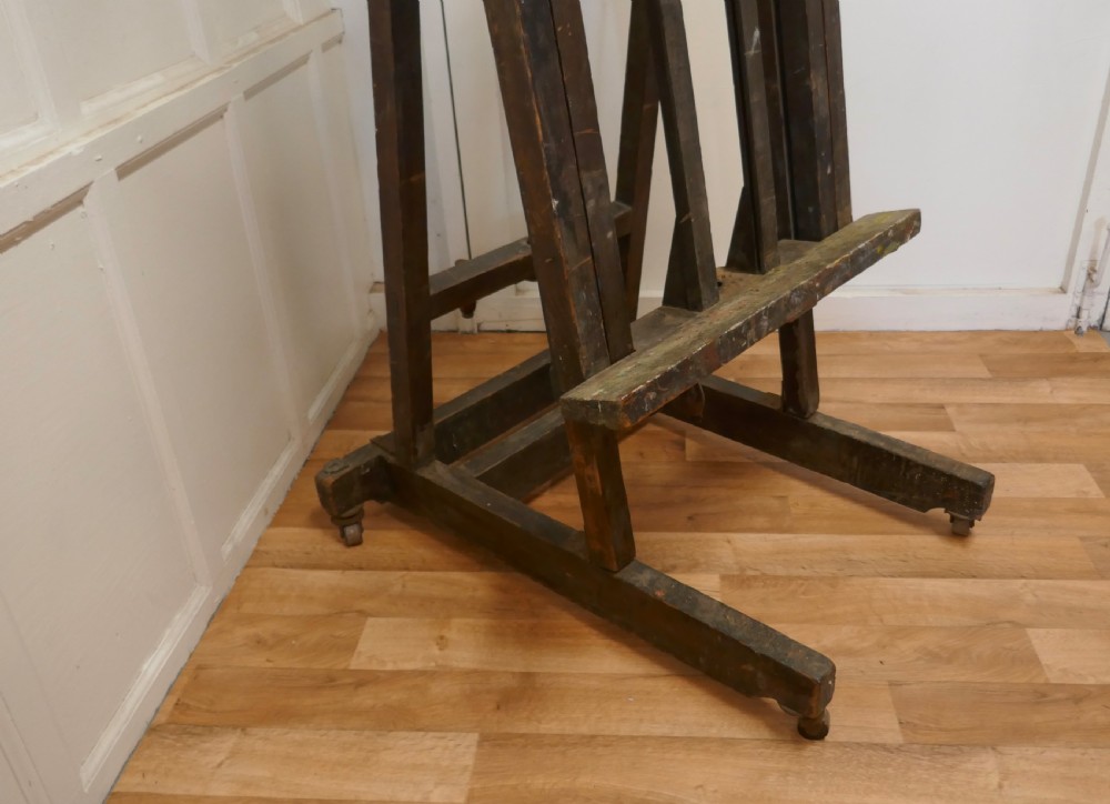 Very Large Fully Adjustable Studio Easel from the Slade View III