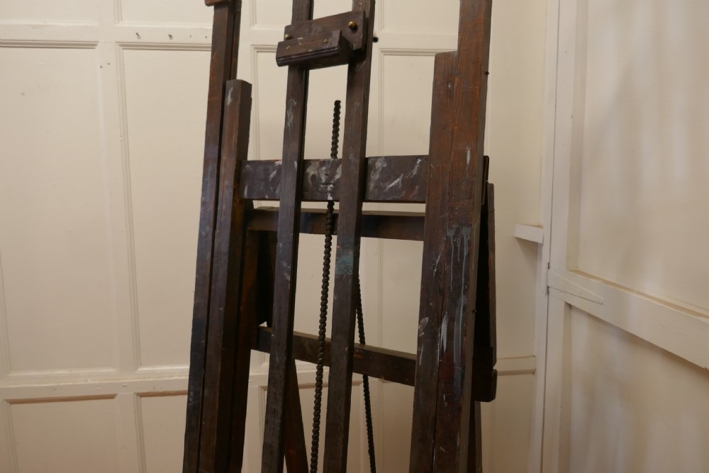 Very Large Fully Adjustable Studio Easel from the Slade View V
