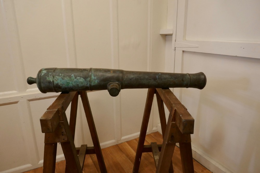 19th century Bronze Cannon View II
