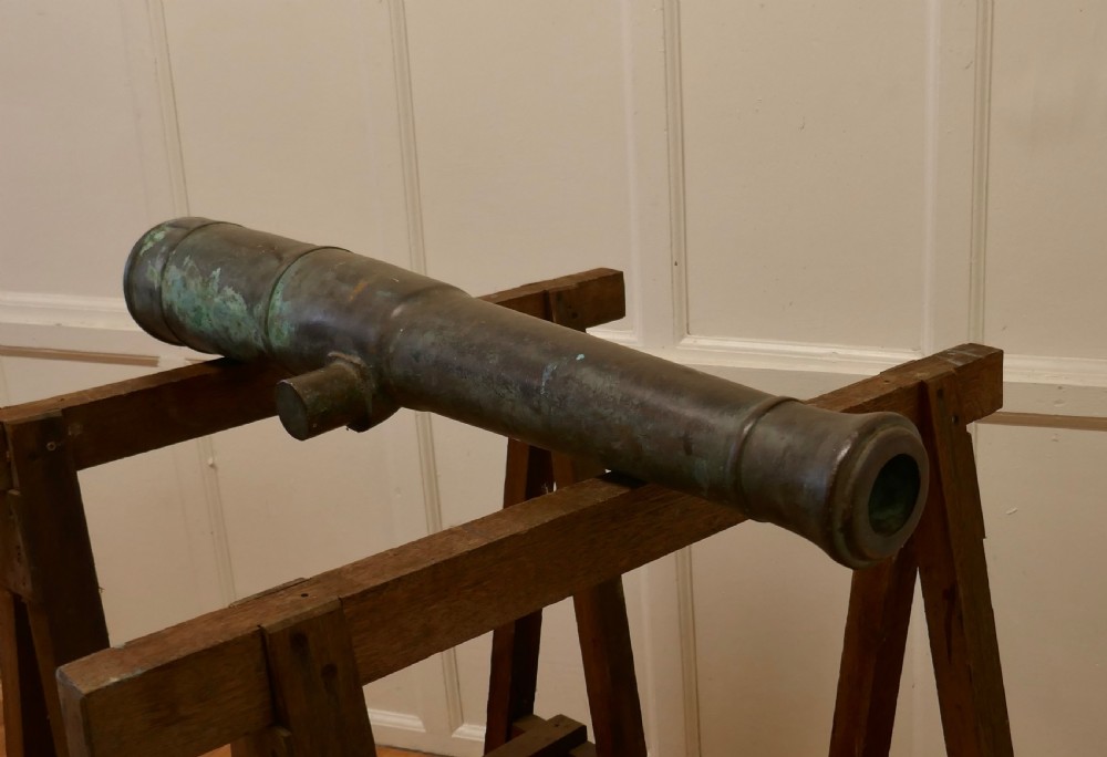 19th century Bronze Cannon View IV