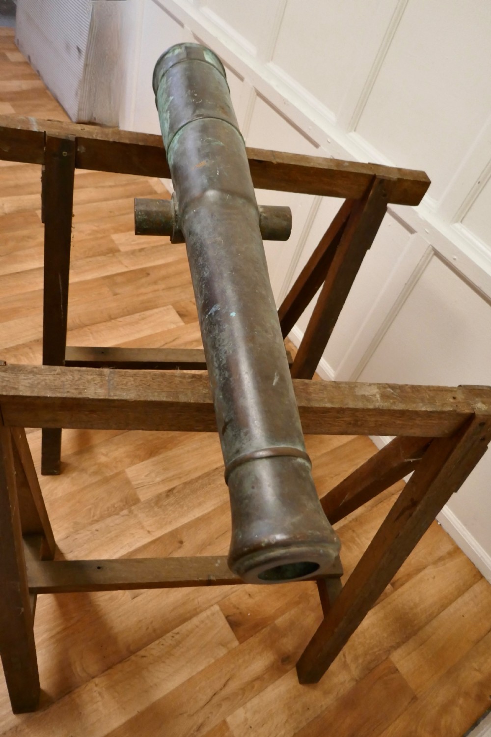19th century Bronze Cannon View V