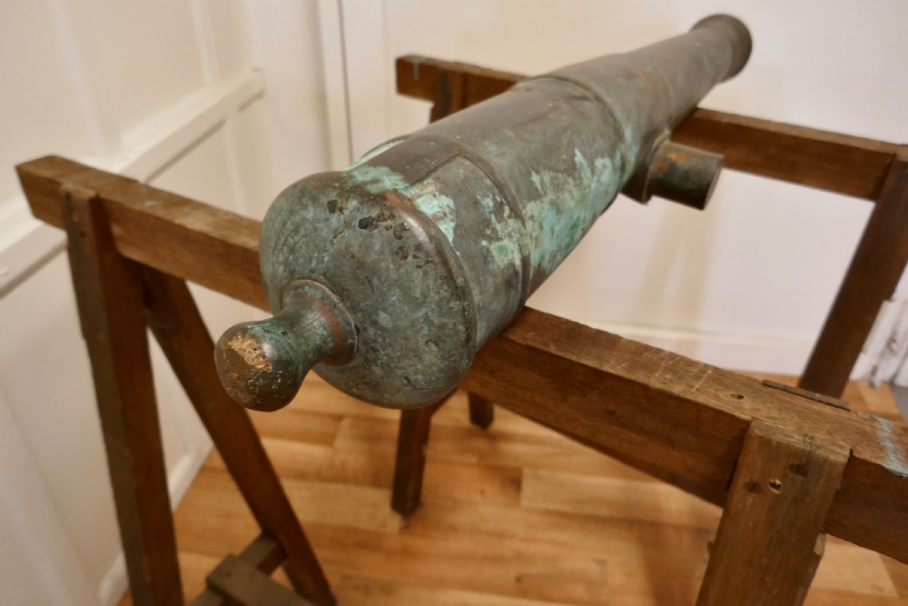 19th century Bronze Cannon View VI