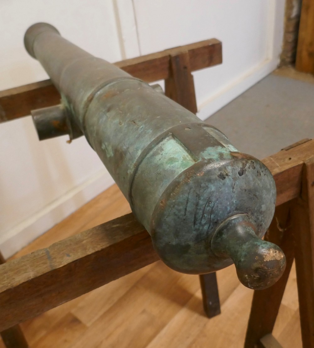 19th century Bronze Cannon View VII