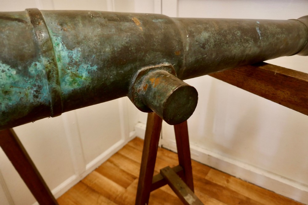 19th century Bronze Cannon View VIII