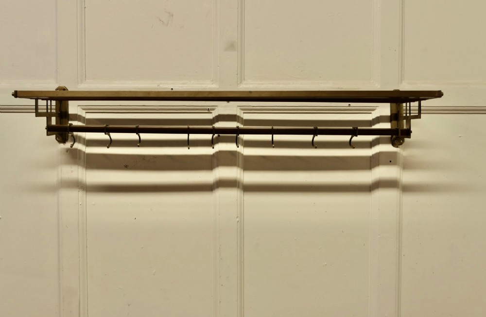 French Art Deco Hat and Coat Rack,  View III