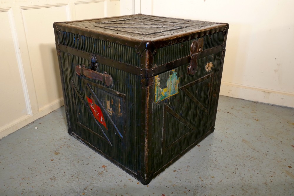 19th Century Travel Trunk by Innovation