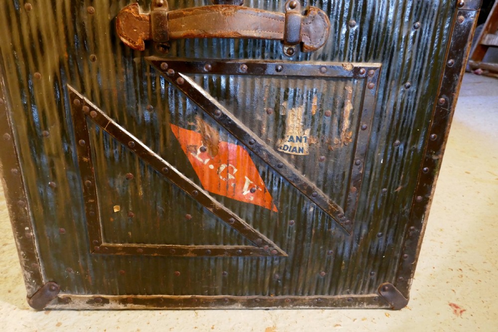 19th Century Travel Trunk by Innovation View II