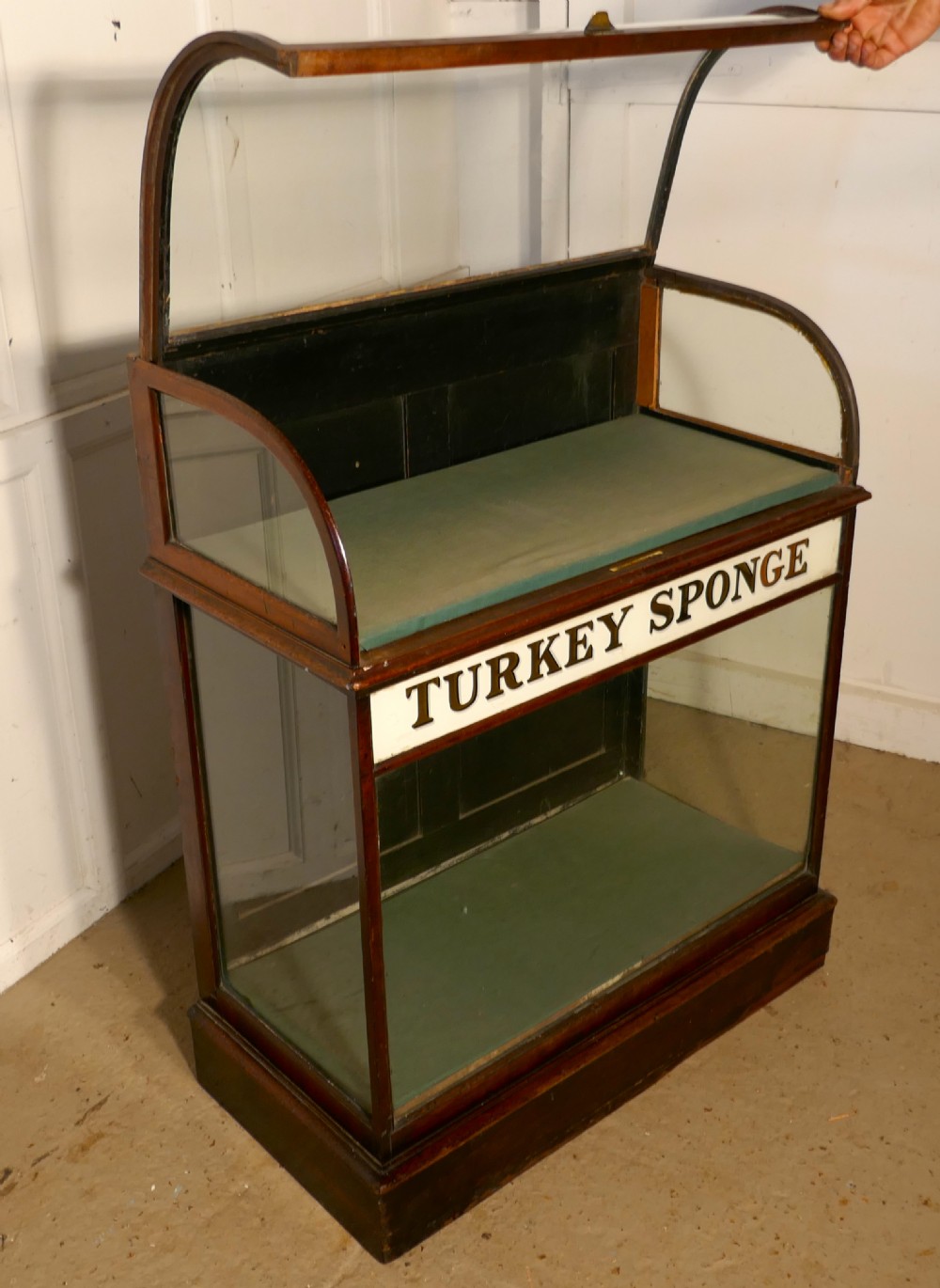  TURKEY SPONGE Chemist Shop Display Cabinet   View VIII